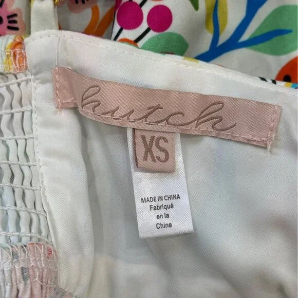 Anthropologie Hutch Bandeau Romper Motif Fruit Print Sleeveless Womens Size XS - Picture 4 of 9